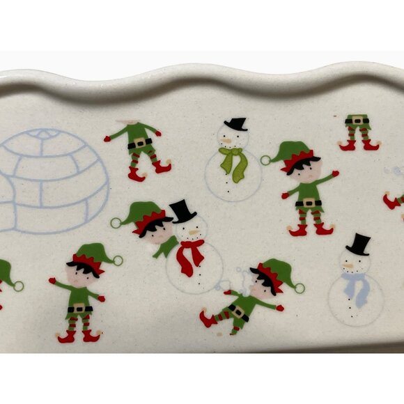 Ceramic Elf Loaf Pan Dish - Picture 12 of 13